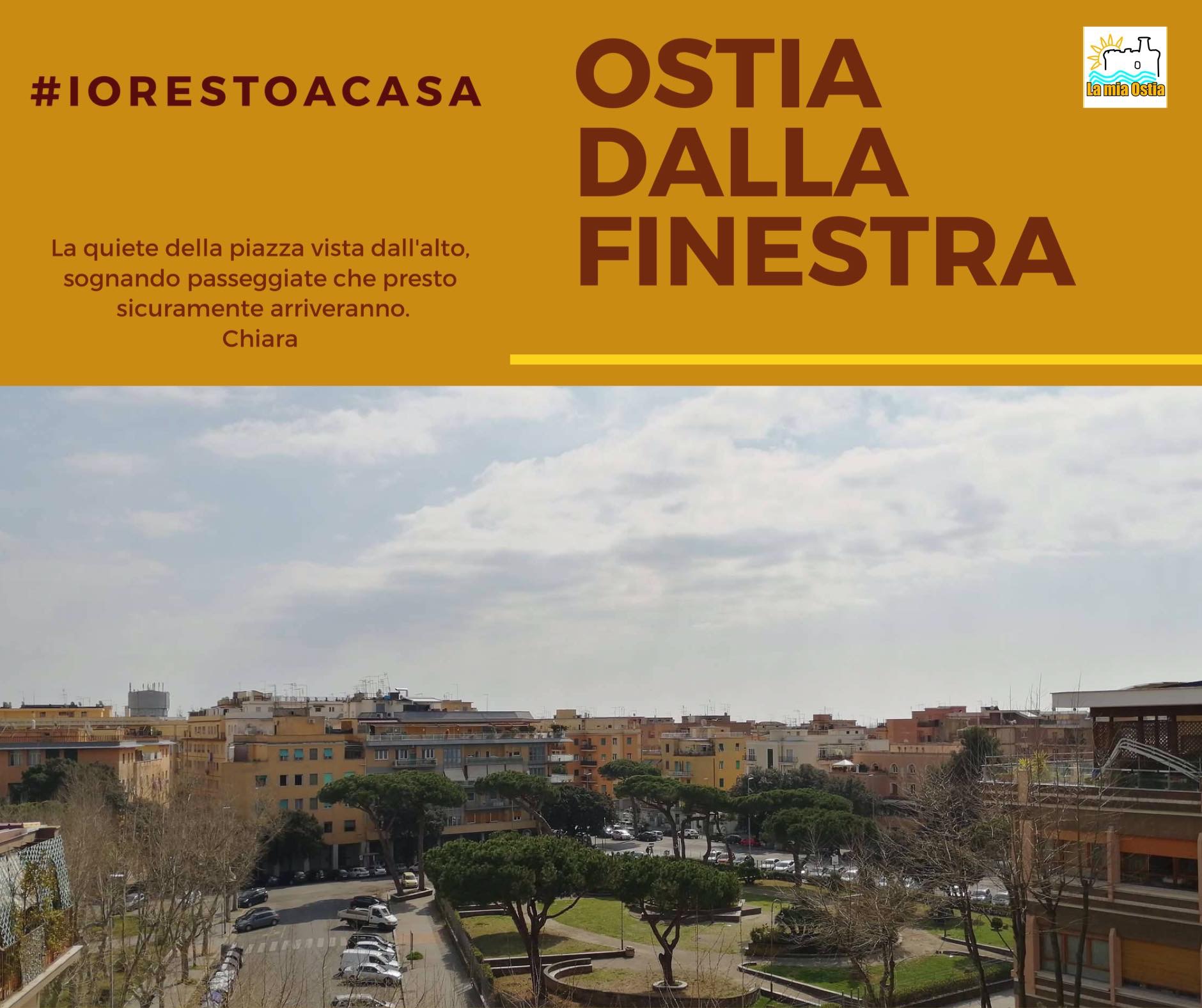 Ostia dalla finestra: mese di marzo